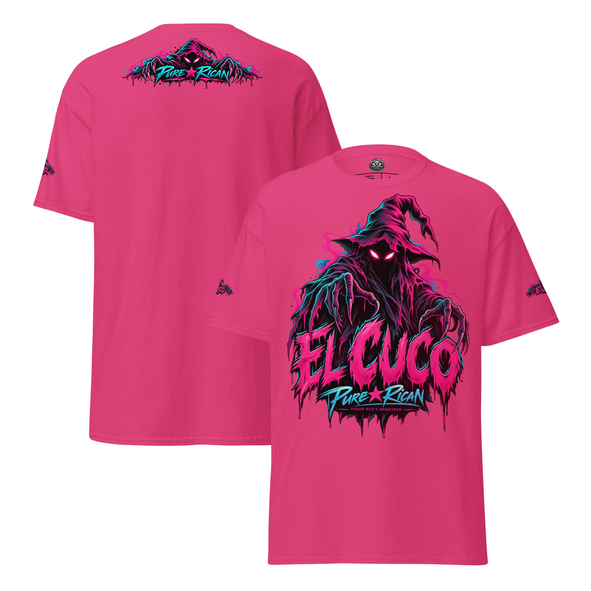 Pure⭐️Rican El Cuco Puerto Rico’s Boogeyman unisex graphic tee mockup