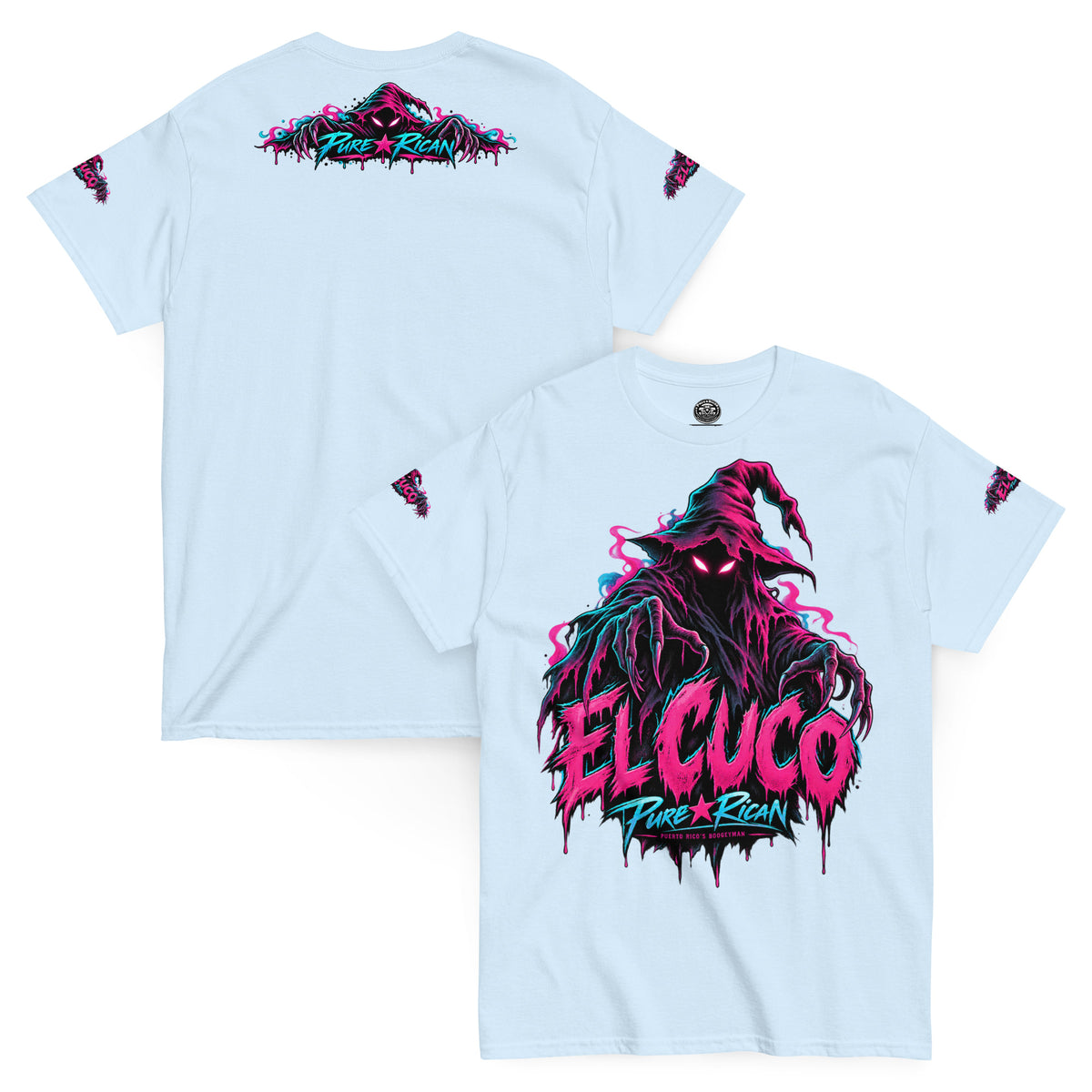 Pure⭐️Rican El Cuco Puerto Rico’s Boogeyman unisex graphic tee mockup