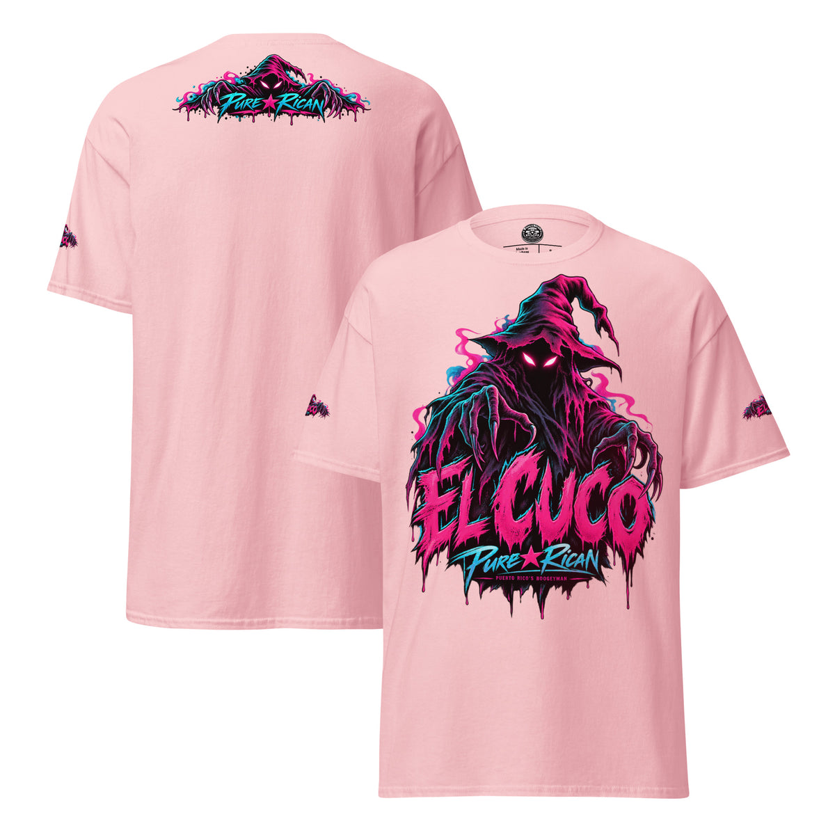 Pure⭐️Rican El Cuco Puerto Rico’s Boogeyman unisex graphic tee mockup