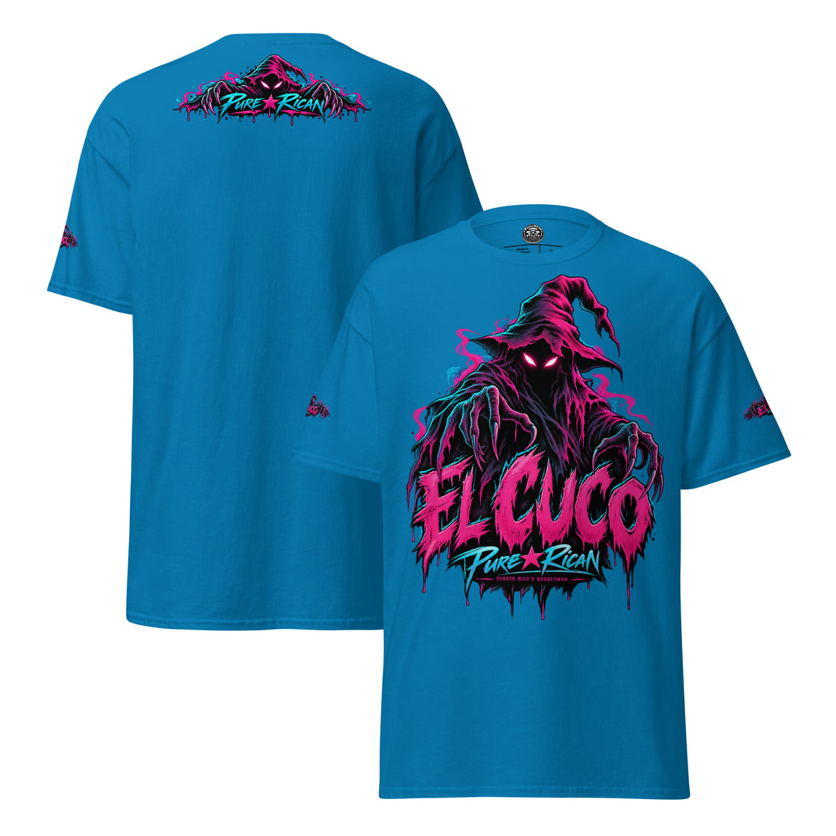 Pure⭐️Rican El Cuco Puerto Rico’s Boogeyman unisex graphic tee mockup