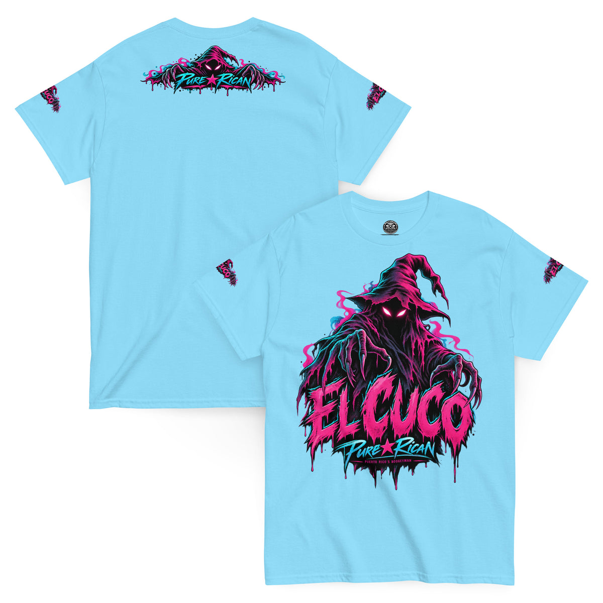 Pure⭐️Rican El Cuco Puerto Rico’s Boogeyman unisex graphic tee mockup