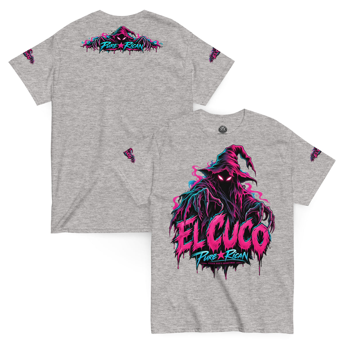 Pure⭐️Rican El Cuco Puerto Rico’s Boogeyman unisex graphic tee mockup