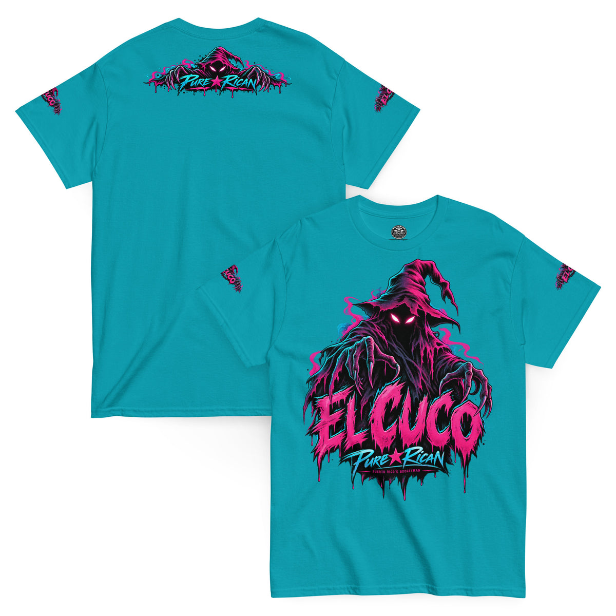 Pure⭐️Rican El Cuco Puerto Rico’s Boogeyman unisex graphic tee mockup
