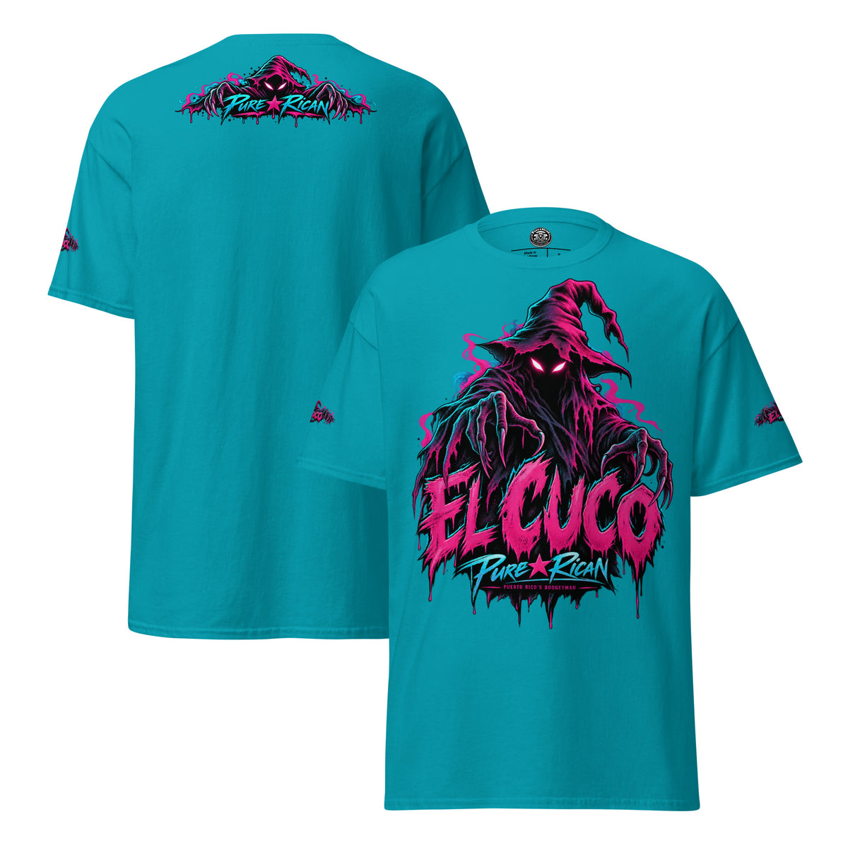 Pure⭐️Rican El Cuco Puerto Rico’s Boogeyman unisex graphic tee mockup