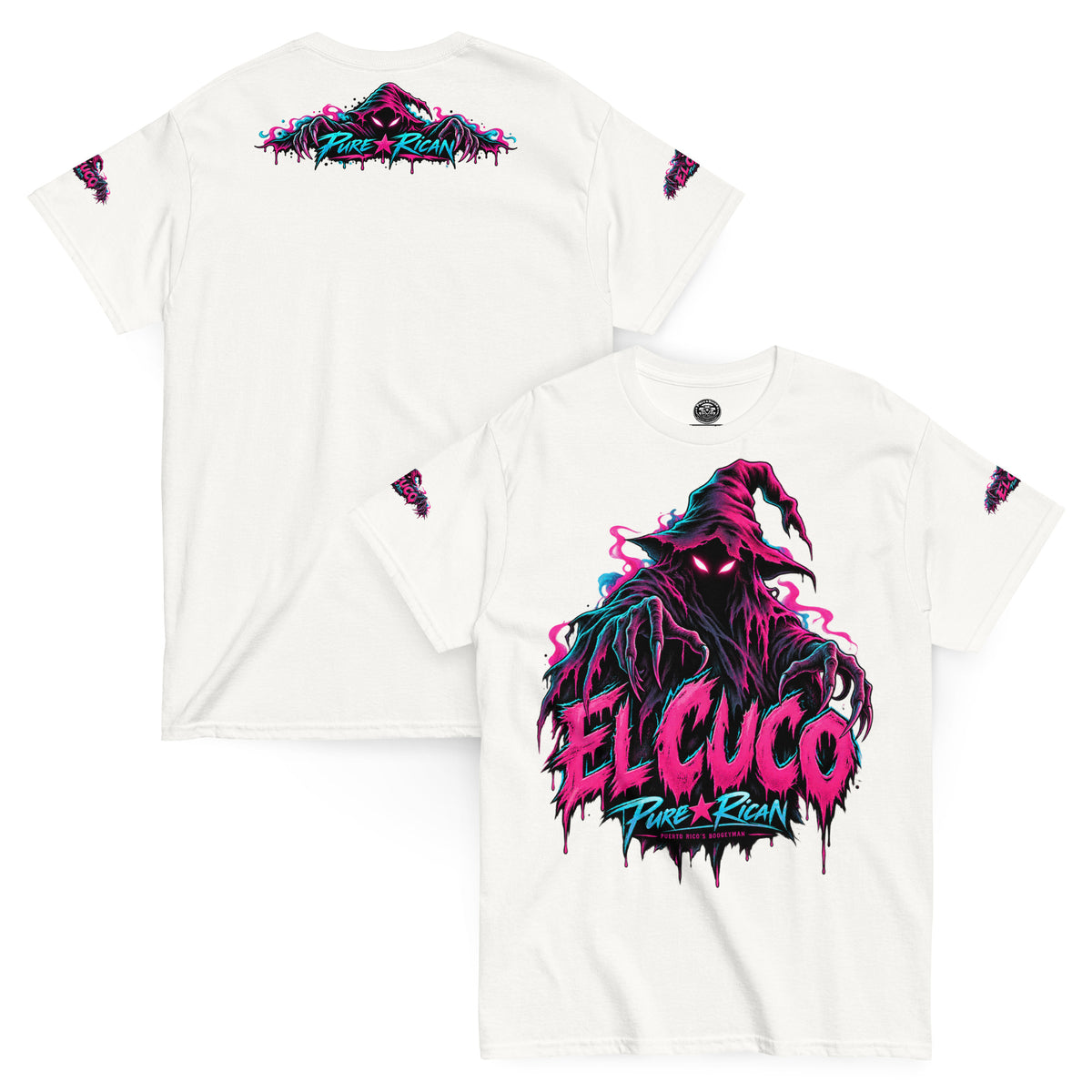 Pure⭐️Rican El Cuco Puerto Rico’s Boogeyman unisex graphic tee mockup